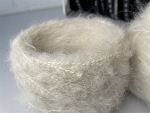 Chunky mohair - flot offwhite, 50 g